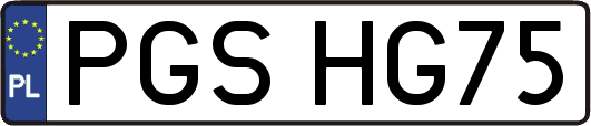 PGSHG75