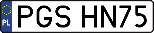 PGSHN75