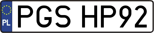 PGSHP92