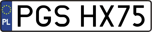 PGSHX75