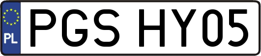 PGSHY05