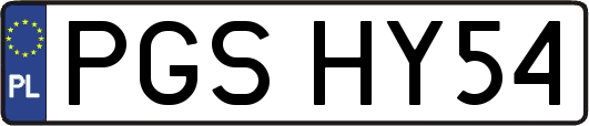 PGSHY54