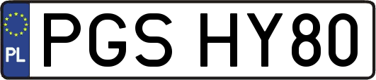 PGSHY80