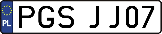 PGSJJ07
