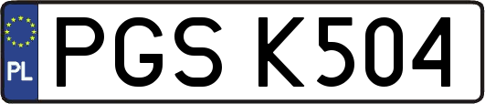 PGSK504