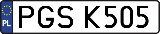 PGSK505