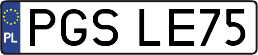 PGSLE75