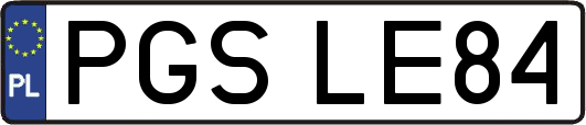 PGSLE84