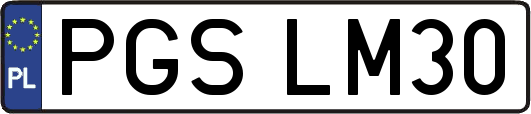 PGSLM30