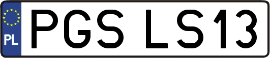 PGSLS13