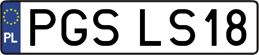 PGSLS18
