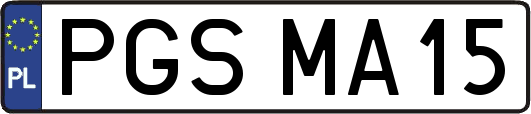 PGSMA15