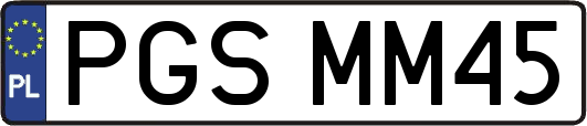 PGSMM45