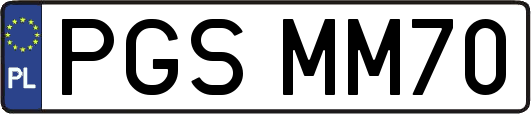 PGSMM70