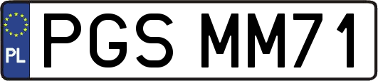 PGSMM71