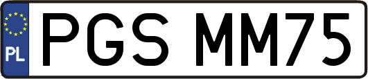 PGSMM75