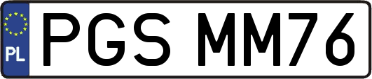 PGSMM76