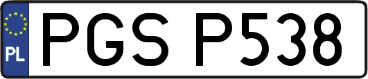 PGSP538