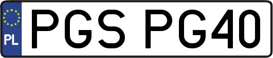 PGSPG40