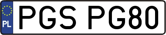 PGSPG80