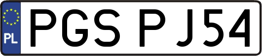 PGSPJ54