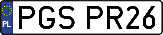 PGSPR26