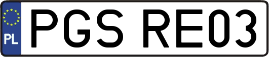 PGSRE03