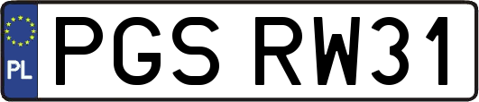 PGSRW31