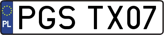 PGSTX07