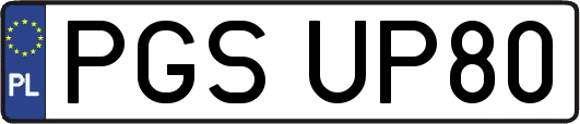 PGSUP80