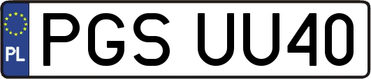 PGSUU40