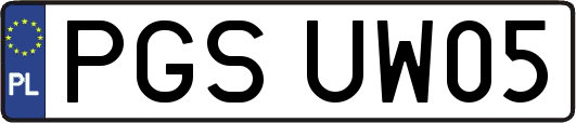 PGSUW05