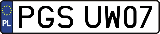 PGSUW07