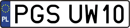PGSUW10