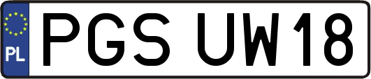 PGSUW18