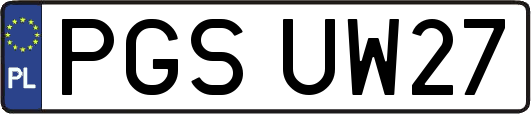 PGSUW27