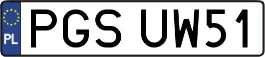 PGSUW51