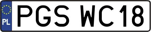 PGSWC18
