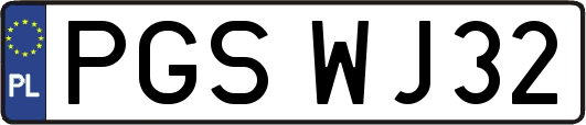 PGSWJ32