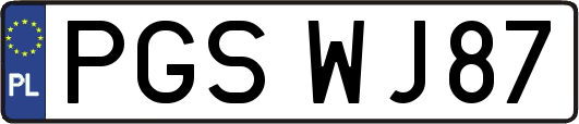 PGSWJ87