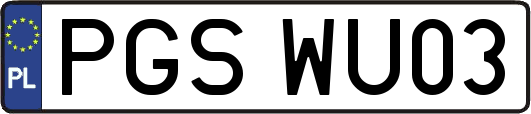 PGSWU03