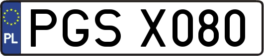 PGSX080