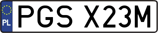 PGSX23M