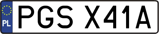 PGSX41A