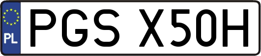 PGSX50H