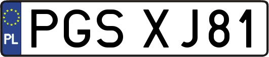 PGSXJ81