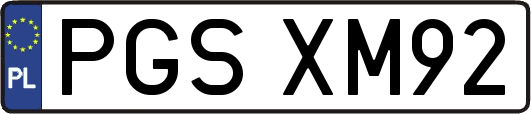 PGSXM92