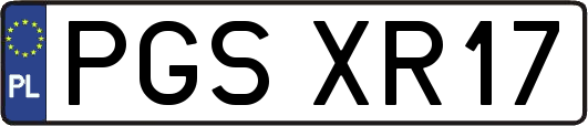 PGSXR17