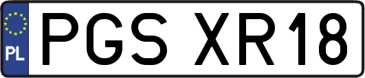 PGSXR18