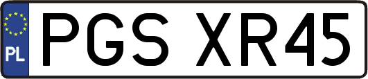 PGSXR45